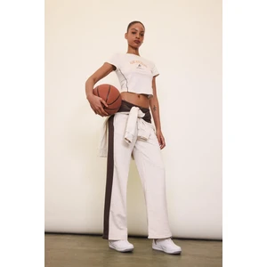 DefactoFit NBA Wordmark Kalın Eşofman Altı Wide Leg Geniş Bol Paça Cepli Standart Boy D0686AX24AU
