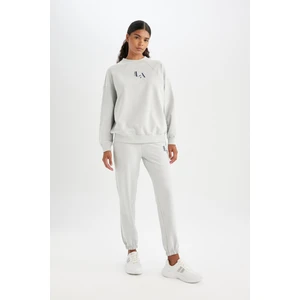 DeFactoFit Jogger Eşofman Altı NBA Los Angeles Lakers Oversize Geniş Kalıp Cepli Standart Boy C8105AX24AU