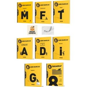 Hız 8.sınıf  Matematik Fen Türkçe Inkılap Tarihi ve Atatürkçülük Din Ingilizce Geometri Paragraf Soru Bankası Hedef Deneme