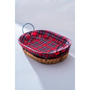 Rustika Nomia Hasır Oval Ekmek Sepeti - 32 cm