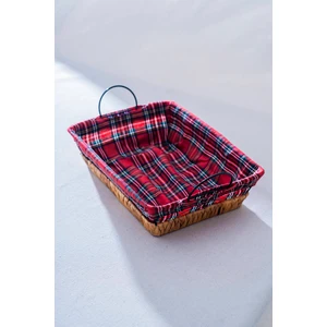 Rustika Nomia Hasır Dikdörtgen Ekmek Sepeti - 31 cm