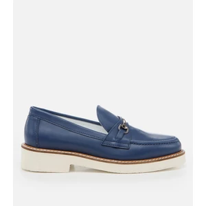 Kadın Deri Lacivert Loafer