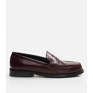 01Ayh291700A780  Deri Bordo Kadın Loafer