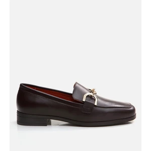 01Ayh291750A480  Deri Kahve Kadın Loafer