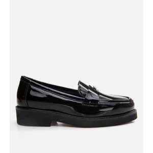 01Ayh291770A100  Deri Siyah Kadın Loafer