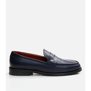 01Ayh291710A680  Deri Lacivert Kadın Loafer