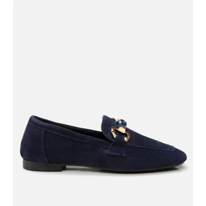 01AYH293560A680  Deri Lacivert Kadın Loafer
