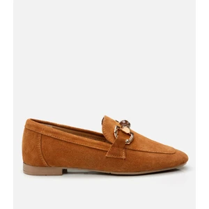 01AYH293560A340  Deri Camel Kadın Loafer