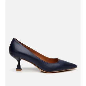01AYH304150A680 KADIN Deri Lacivert Stiletto