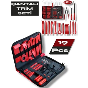 19 Parça Çantalı Trim Set