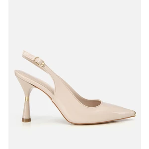 01AYH310520A310 KADIN Rugan Bej Stiletto