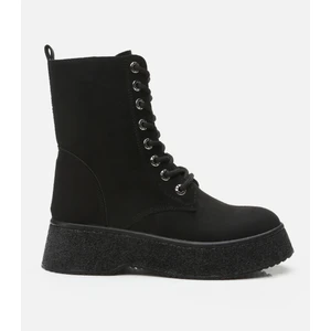 01BOH295310A100 SIYAH Kadın Düz Bot