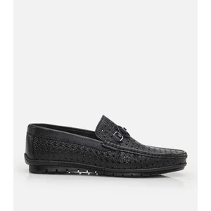 Erkek Deri Siyah Loafer
