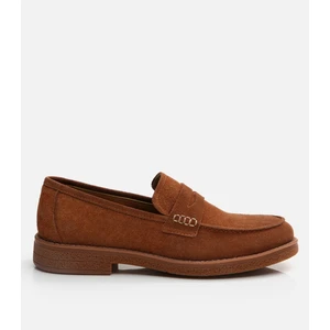02AYH292750A370 HAKIKI Deri Taba Erkek Loafer