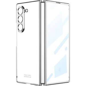 Samsung Galaxy Z Fold 6 Kılıf Full Camlı Şeffaf Kapak