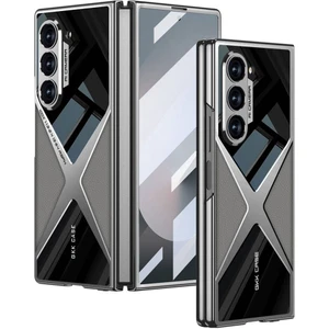 Samsung Galaxy Z Fold 6 Kılıf Ultra Ince Kamera Korumalı Arka Yüzey Deri X-Pro Kapak