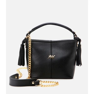 Kadın Deri Siyah Mini (Çapraz) Çanta