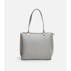 Kadın Deri Gri Omuz Çantası