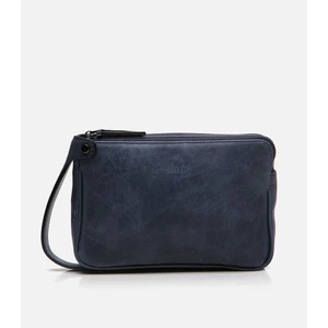 04CAH298840A680 Deri Lacivert Erkek Çanta