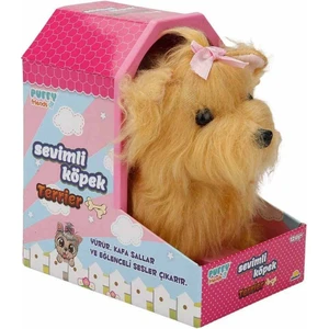 47908 Hareketli Sesli Sevimli Köpek Terrier -Sunman