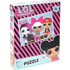 LOL7585 Laço Kids L.O.L. 54 Parça Puzzle