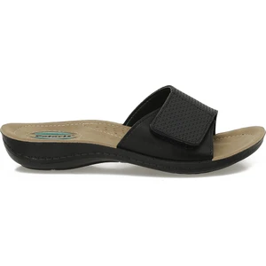 607009.Z5PR Siyah Kadın Ev Terliği