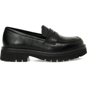 324500C.Z 5pr Siyah Kadın Oxford Ayakkabı