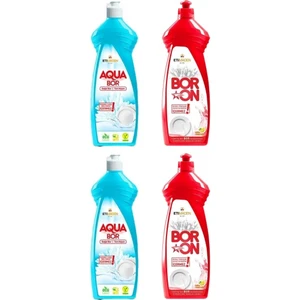 Aquabor Elde Bulaşık 650 ml X2 + Sıvı Elde Bulaşık 650 ml X2