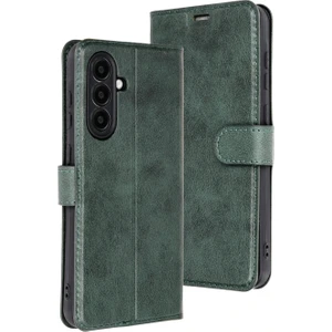 Samsung Galaxy A36 Kılıf Trend S Plus Kapaklı Kılıf - Yeşil