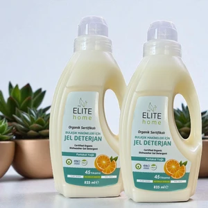 The Elite Home Organik Sertifikalı Jel Bulaşık Makinesi Deterjanı 825ML*2ADET portakal yağlı