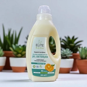 The Elite Home Organik Sertifikalı Jel Bulaşık Makinesi Deterjanı 825 ml Portakal
