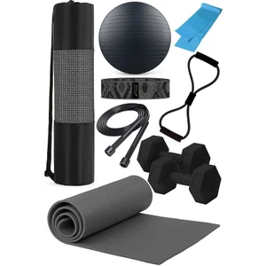 9 Parça Pilates Seti Taşıma Çantası ve Tüm Pilates Malzemeleri Ekonomik Set Yeni Sezon