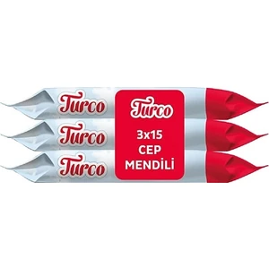 Baby Turco Cep Mendili 3X15