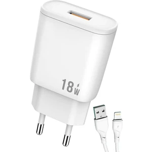 iPhone 7 - 8 - 7 Plus - 8 Plus Şarj Aleti Lightning Set 18W SY-18WL