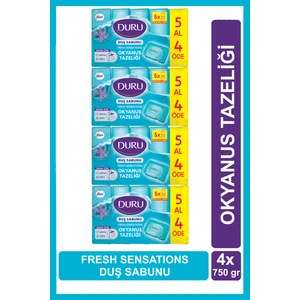 Fresh Sensations Okyanus Tazeliği 20 Adet Duş Sabunu 4 x 750 gr