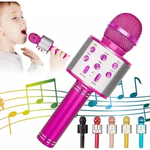 Türkçe Seslendirme Kareoke Mikrofonu Bluetooth Mikrofon Bluetooth Speaker Hoparlör Aux-Tf-Usb Giriş