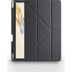 Honor Pad X9A 11.5 Inç 2025 Tablet Uyumlu Kılıf Katlanır Kalemlikli Standlı Uyku Modlu Akıllı Kapak