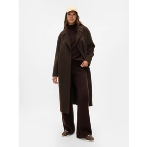 Kadın Kahverengi CashSoft Shaker Örgü Triko Pantolon