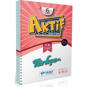 6. Sınıf Türkçe Aktif Defter