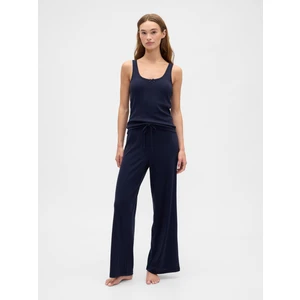 Kadın Lacivert Pointelle Pijama Altı