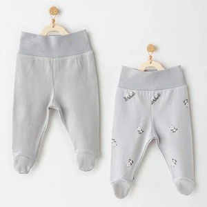 AC26034 Keep Smiling 2'li Pantolon Grey