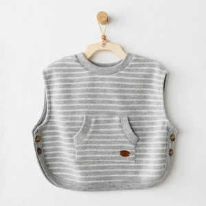 AC26214 Casual Yelek Grey