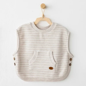 AC26214 Casual Yelek Beige