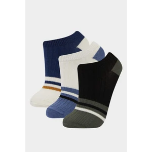Erkek Çocuk 3'lü Pamuklu Patik Çorap F4701A8NS