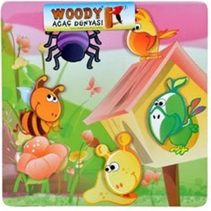 Tahta Puzzle 3D Kafalar Çirt Çirt Tob Woo 30058