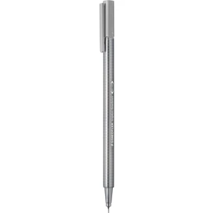 & WizDesign 334 Triplus Fineliner – 0.3 Mm, Tek Renk 10’lu Kutu (Siyah, Kırmızı, Mavi, Turuncu, Yeşil, Fuşya, Kahverengi, Gri)