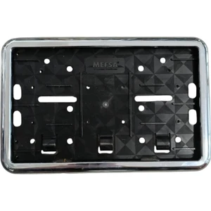 Cerceveli Motor Plakalik Plaka Altligi Krom 1 Adet