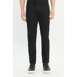 ALTINYILDIZ CLASSICS Erkek Siyah 360 Derece Her Yöne Esneyen Rahat Slim Fit Dar Kesim Pantolon