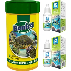 250ML Turtle Sticks, Kaplumbağa Vitamini 50CC, Kabuk Jel Bakım 50CC