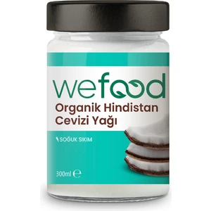 Organik Hindistan Cevizi Yağı 300 ml (Soğuk Sıkım) 8681749104321